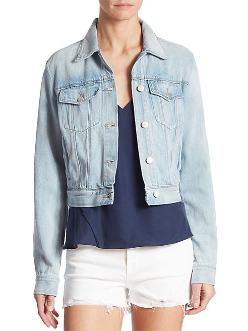 J BRAND - Harlow Shrunken Denim Jacket