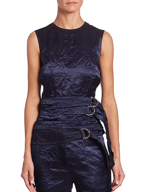 Victoria Beckham - Belted Backless Top