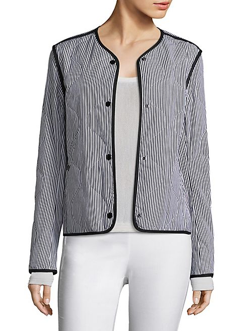 Rag & Bone - Bridges Striped Cotton Jacket