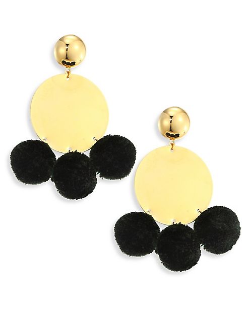 Elizabeth and James - Stevie Pom-Pom Drop Earrings