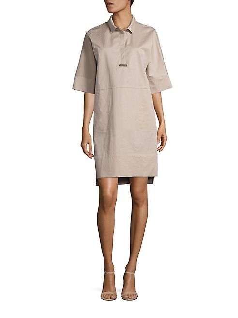 Peserico - Poplin Cocoon Dress