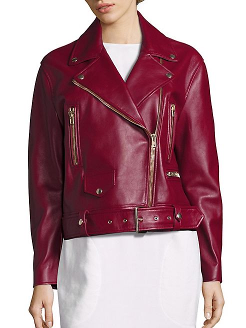 Acne Studios - Meryln Leather Moto Jacket