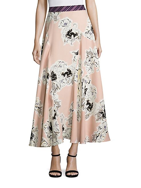 Roksanda - Jerrick Printed Silk Skirt