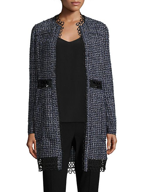 Elie Tahari - Kora Tweed Jacket