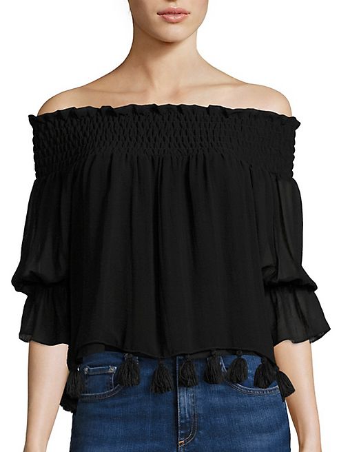 MISA Los Angeles - Fontane Off-the-Shoulder Top