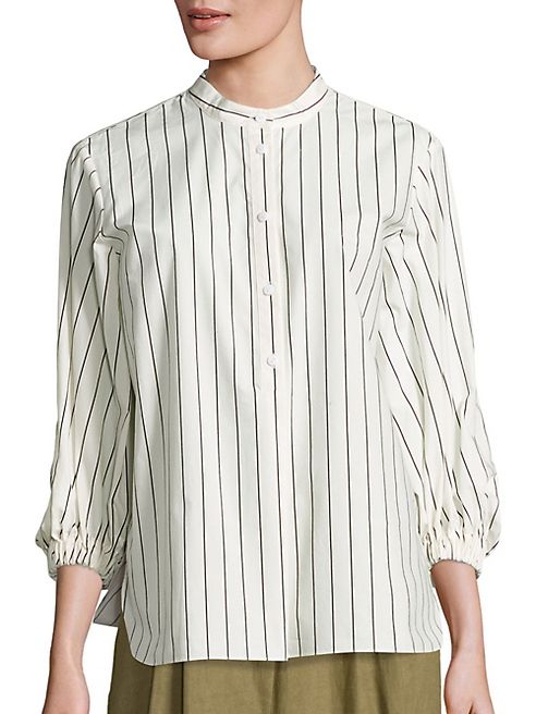 Tibi - Stripe Tunic Top