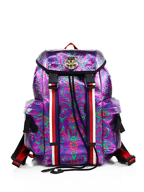 Gucci - Metallic Jacquard Techpack