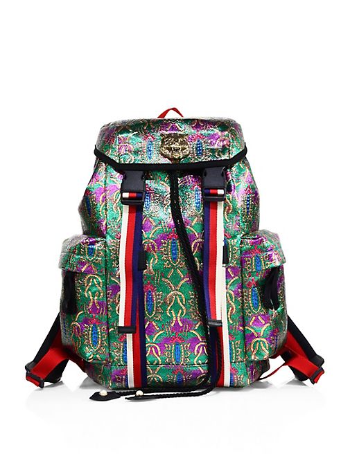 Gucci - Metallic Jacquard Techpack