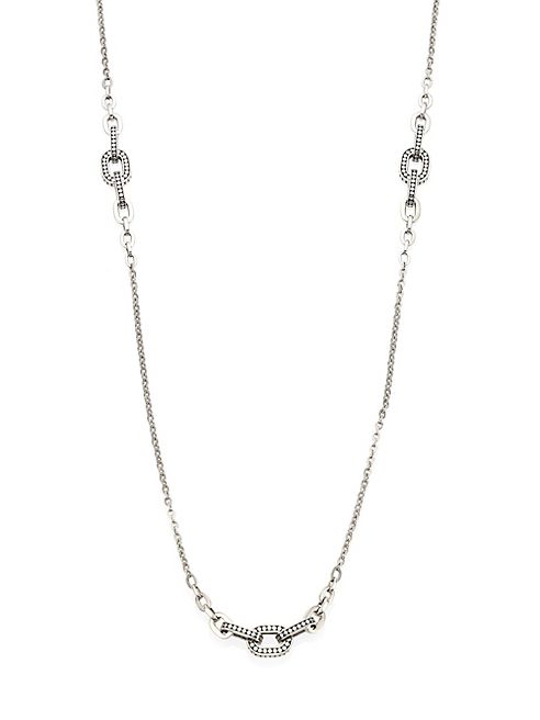 John Hardy - Dot Sterling Silver Sautoir Link Necklace/36