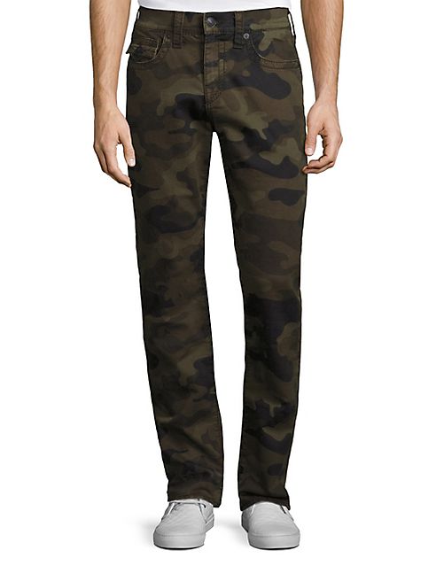 True Religion - Ricky Straight-Fit Camo Jeans