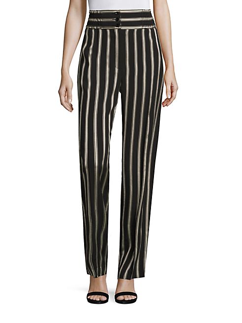 Etro - Striped Wide Leg Pants