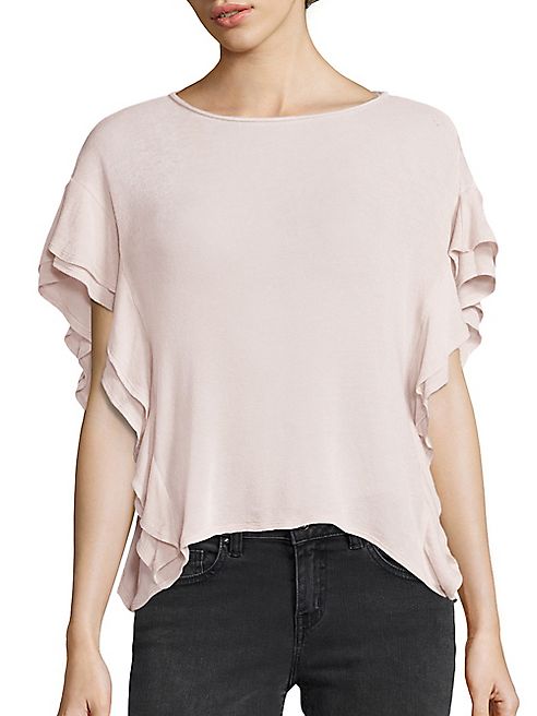 IRO - Dalia Ruffle Sleeve Tee