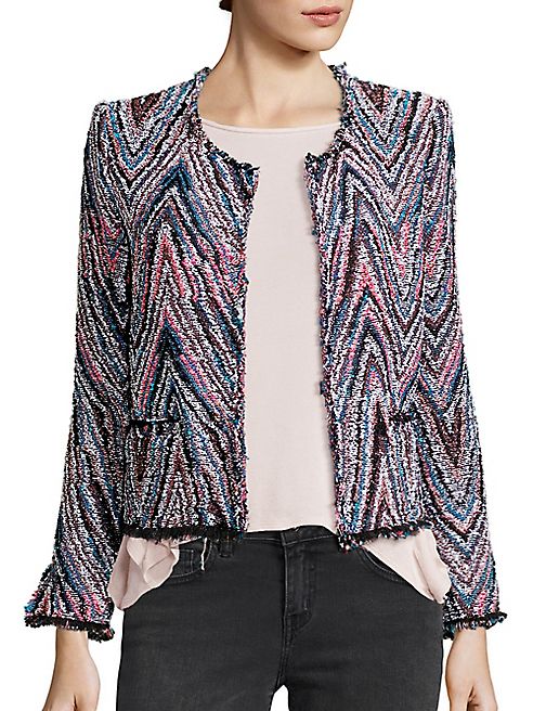 IRO - Zigzag Tweed Jacket