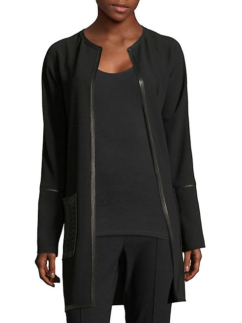 Elie Tahari - Luma Crepe Jacket