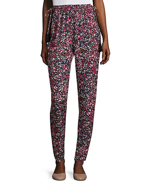 Elie Tahari - Zuma Floral Print Jogger Pants