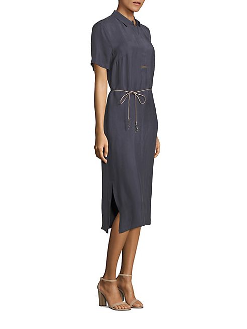 Peserico - Belted Midi Shirtdress