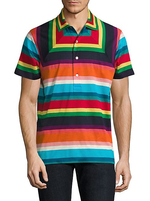 Paul Smith - Horizontal Striped Polo