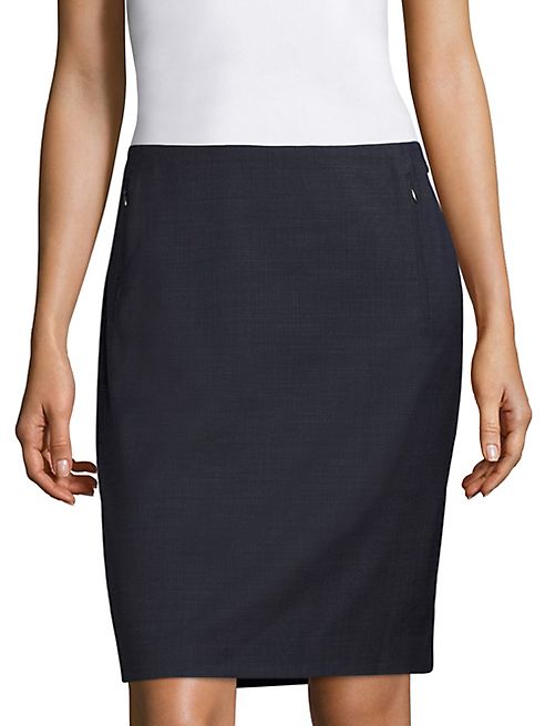 Elie Tahari - Tulia Pin Dot Suiting Skirt