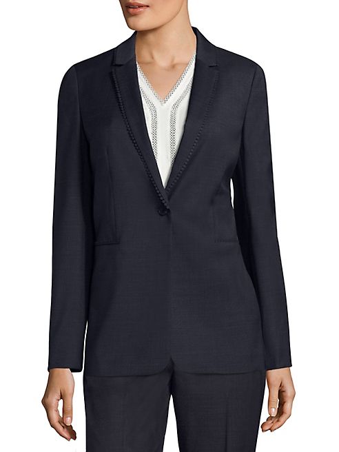 Elie Tahari - Maysa Wool Blend Jacket