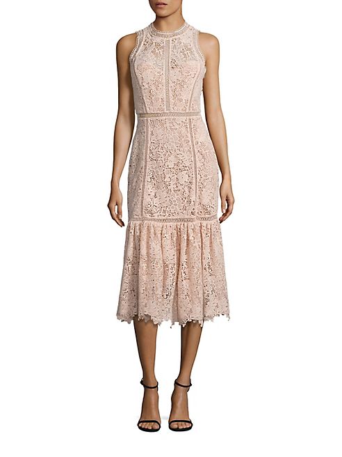 Rebecca Taylor - Arella Lace Midi Dress