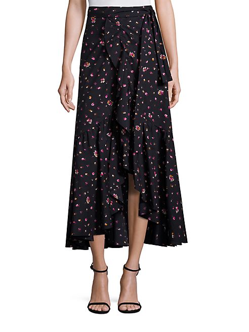 Rebecca Taylor - Mia Floral Wrap Skirt