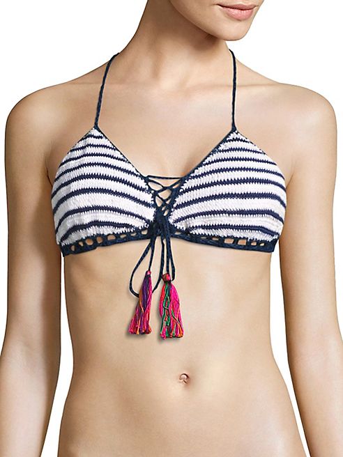 Anna Kosturova Swim - Sailor Nomad Halter Bikini Top