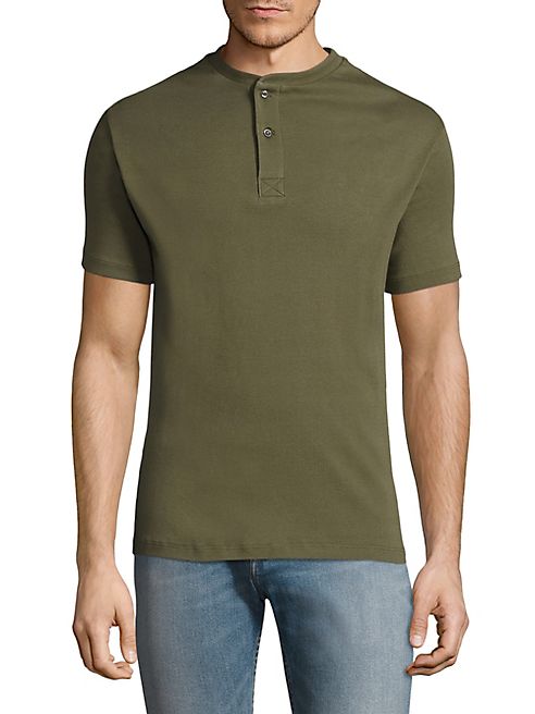 Ovadia & Sons - Cotton Jersey Henley