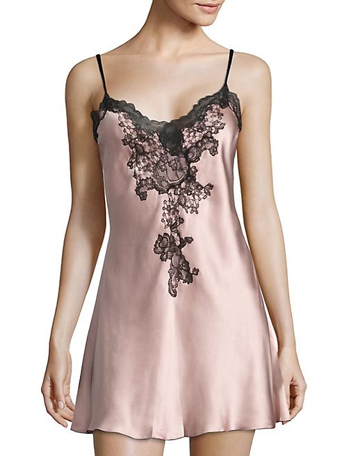 Natori - Camilla Silk Charmeuse Chemise