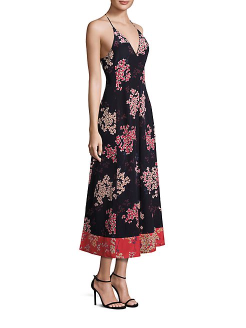 Rebecca Taylor - Phlox Floral Silk Dress