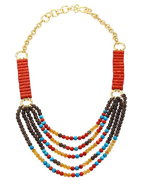 Stephanie Kantis - Jepang Semi-Precious Multi-Stone Necklace