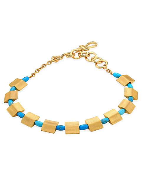 Stephanie Kantis - Sequence Turquoise Howlite Collar Necklace