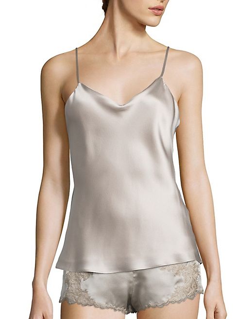 Natori - Key Essential Silk Tank Top