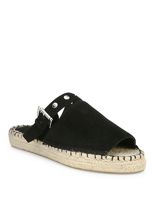 Rebecca Minkoff - Gala Suede Espadrille Slides