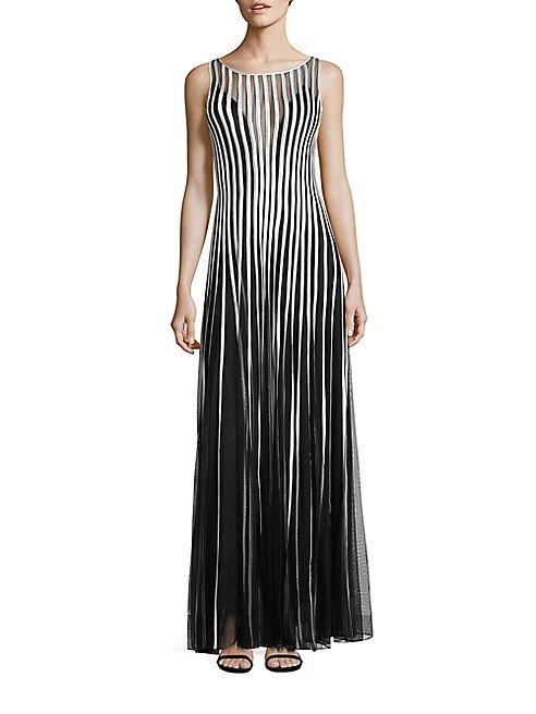 Basix Black Label - Striped Gown