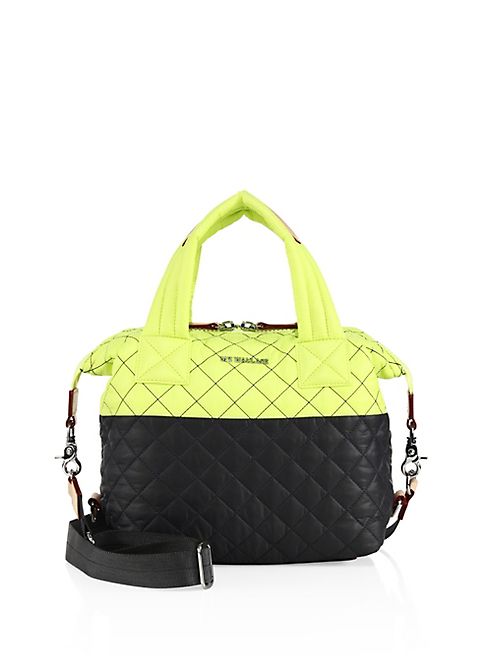 MZ Wallace - Water-Resistant Quilted Satchel