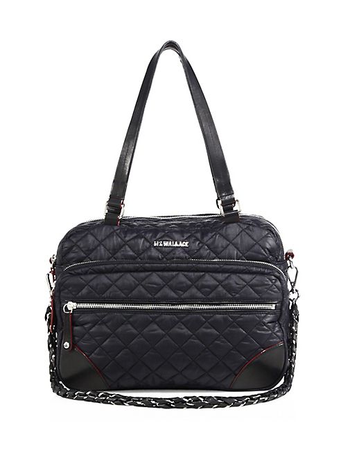 MZ Wallace - Quilted Crosby Satchel