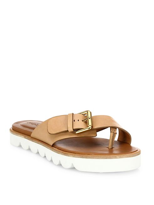 See by Chloé - Tiny Buckle Leather Sandals