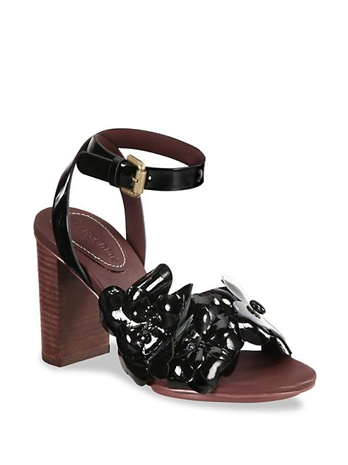 See by Chloé - Hina Leather Ankle-Strap Sandals