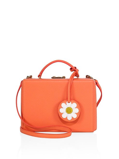 Mark Cross - Grace Box Small Daisy Leather Crossbody Bag