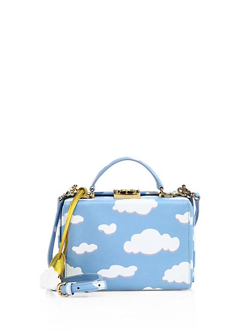 Mark Cross - Grace Box Small Cloud Leather Crosbody bag