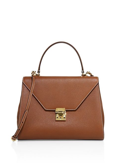 Mark Cross - Hadley Medium Leather Satchel