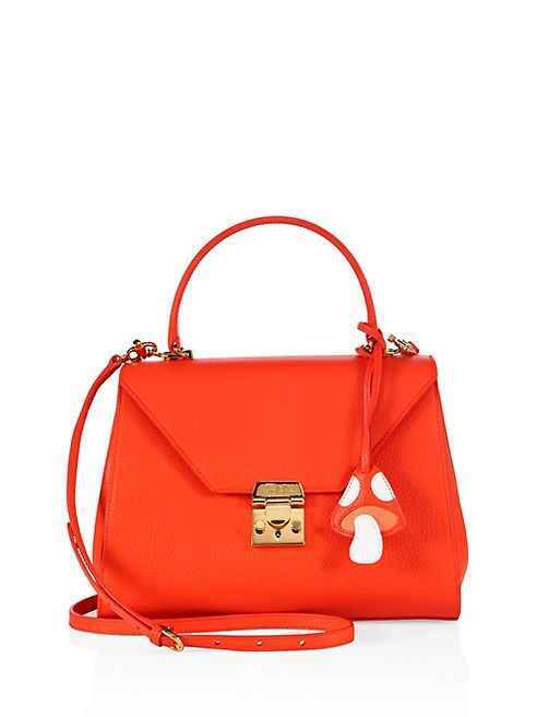 Mark Cross - Hadley Small Mushroom Leather Satchel