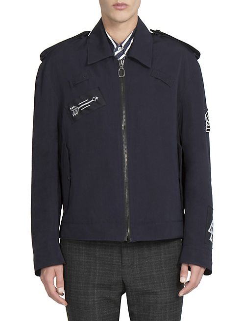 Lanvin - Printed Patch Short Jacket