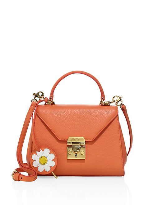 Mark Cross - Hadley Baby Daisy Leather Satchel