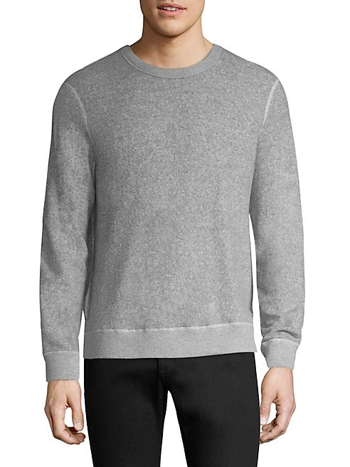 Rag & Bone - Heathered Cotton Sweatshirt