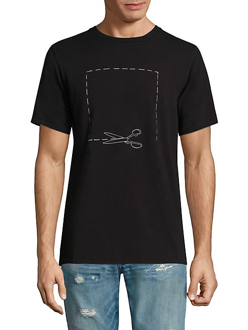 Rag & Bone - Scissors Printed Tee