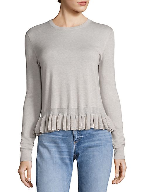 Elizabeth and James - Kent Ruffle Hem Sweater