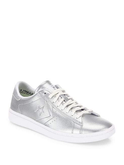 Converse - Chuck Taylor Pro Metallic Leather LP Ox Sneakers