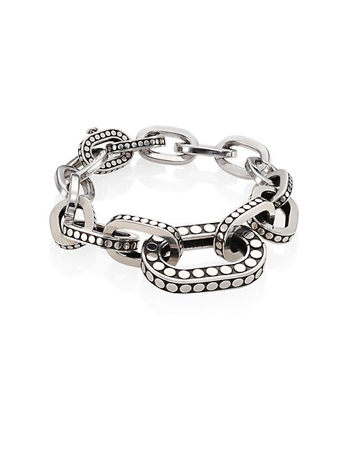 John Hardy - Dot Sterling Silver Graduated Link Bracelet