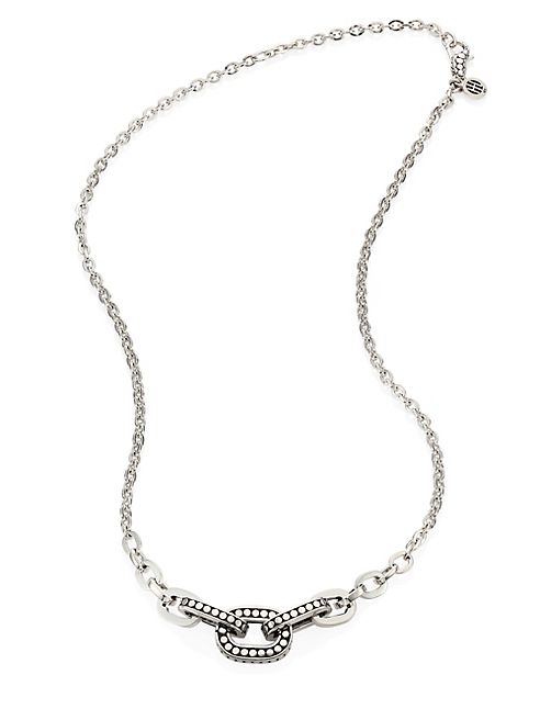 John Hardy - Dot Sterling Silver Link Necklace